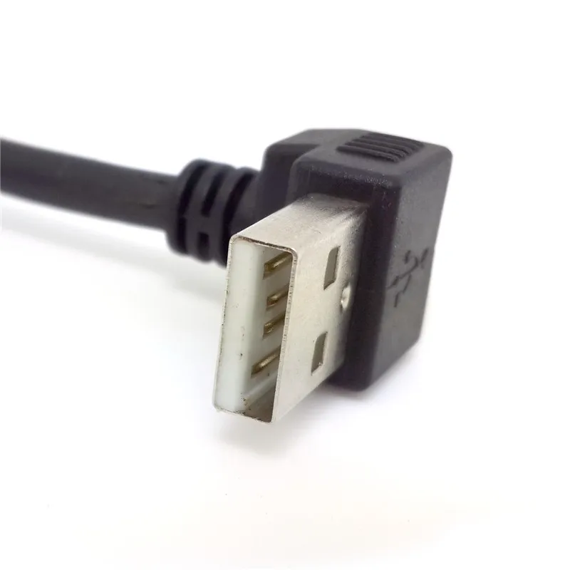 

90 degree elbow USB 2.0 Male to USB B Male cable connector For Printer hard disk box scanner line cable 1.8m/6ft