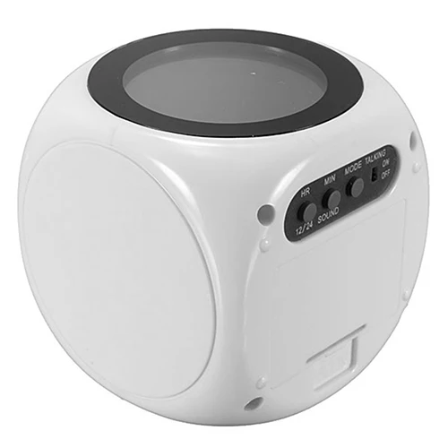 Multifunction LCD Display Voice Talking Projection Time Temp Alarm Clock | Дом и сад