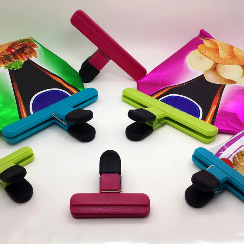 6 шт мешок запечатывания зажимы на открытом воздухе лагерь Еда запаиватель