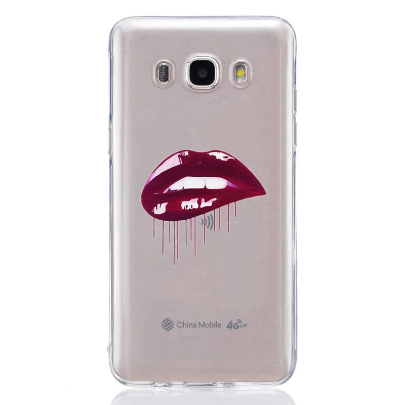 Для Samsung Galaxy A3 A5 2016 2017 A300 A320F A510 A520F TPU цветной мягкий женский милый окрашенный чехол