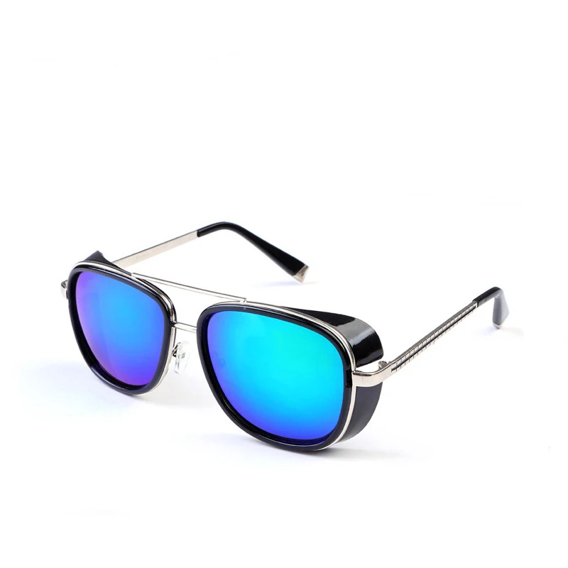 Snvne Железный человек 3 Тони Готический стимпанк Солнцезащитные очки для женщин