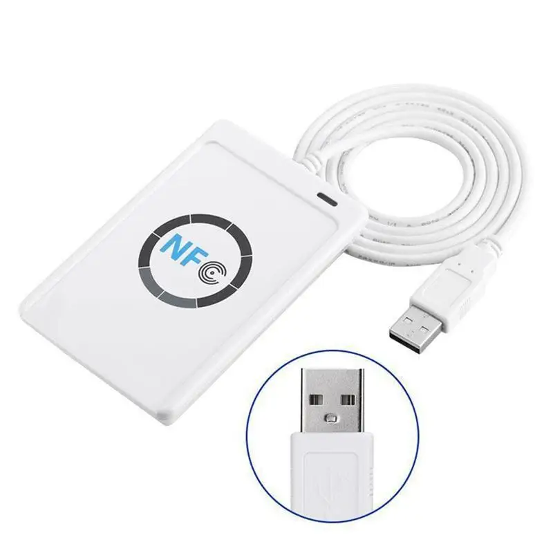 Считыватель смарт карт USB S50 13 56 МГц ISO/IEC18092 + 5 шт. M1 NFC ACR122U RFID|Считыватели