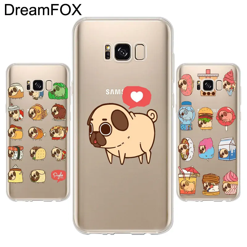 Мягкий силиконовый чехол из ТПУ для samsung Galaxy Note S 6 7 8 9 Edge Plus Grand Prime Dream Fox K340 |