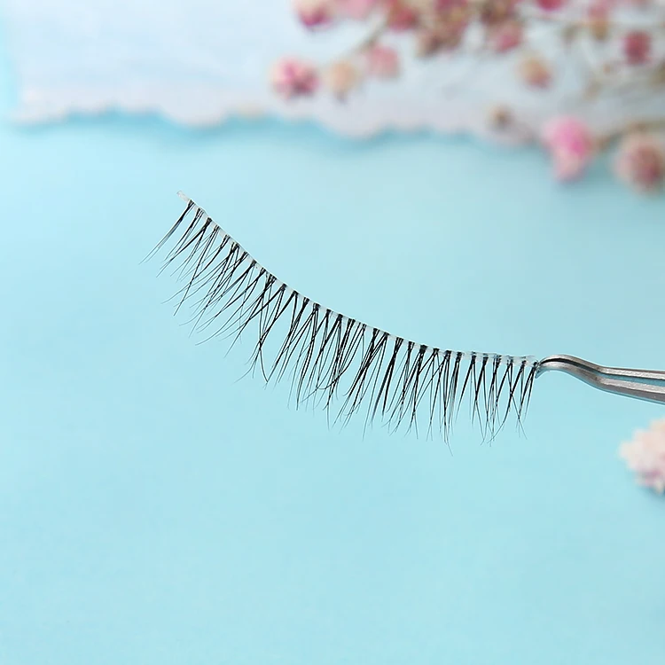 3D норковые ресницы натуральные Короткие Длинные в полоску Прозрачные терьер