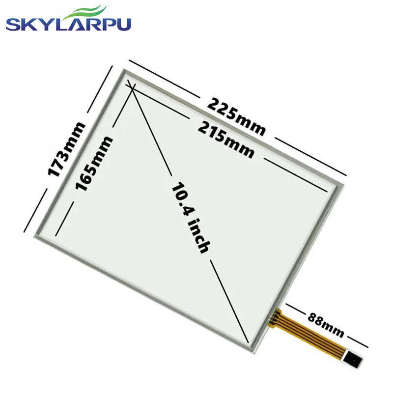 Touch Screen Painel Digitador Reparação de Vidro Carro Industrial Dvd Resistência de Computador Manuscrito 10.4 225 mm 173 mm