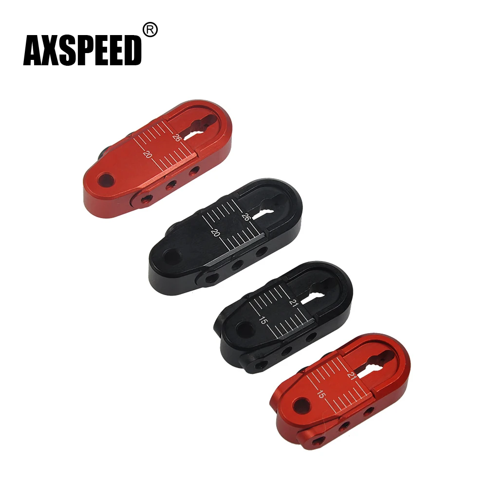 AXSPEED 1 шт. 1/10 RC автомобиль гусеничные металлический Регулируемый усилитель руля Arm