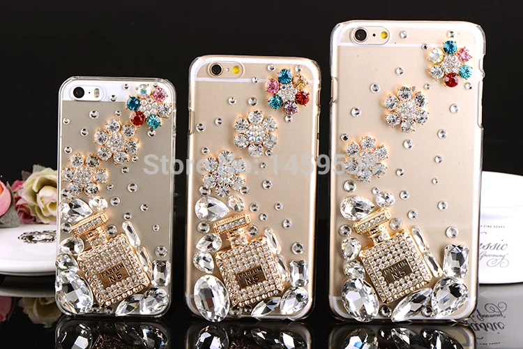 For OPPO R11 R11s Plus R15 R17 F11 Pro A59 A71 A77 A83 F1s F5 F7 F9 A3s A5 A7 A9 Reno Perfume Bottle Rhinestone Case Cover |