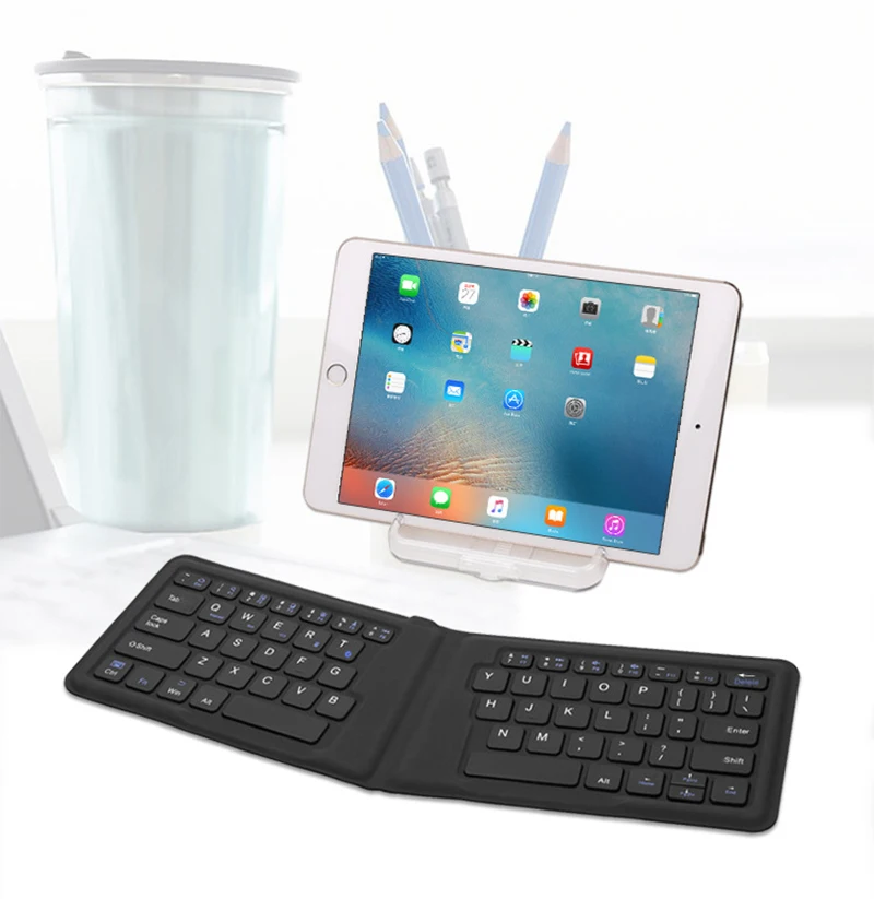 Ультратонкий складной bluetooth-кабель для клавиатуры мини-клавиатура Apple iPhone iPad MacBook
