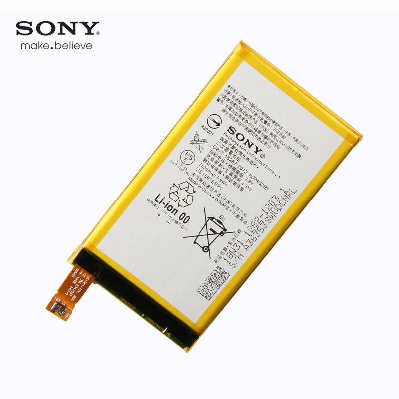 Оригинальный аккумулятор Sony LIS1561ERPC для Xperia C4 E5333 E5363 E530 Z3 Mini D5803 D5833 2600 мАч|battery