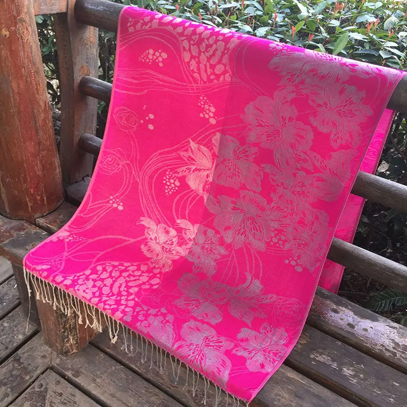 Старинные зимы женщин шарф хлопка теплый платки роковой | Аксессуары для одежды