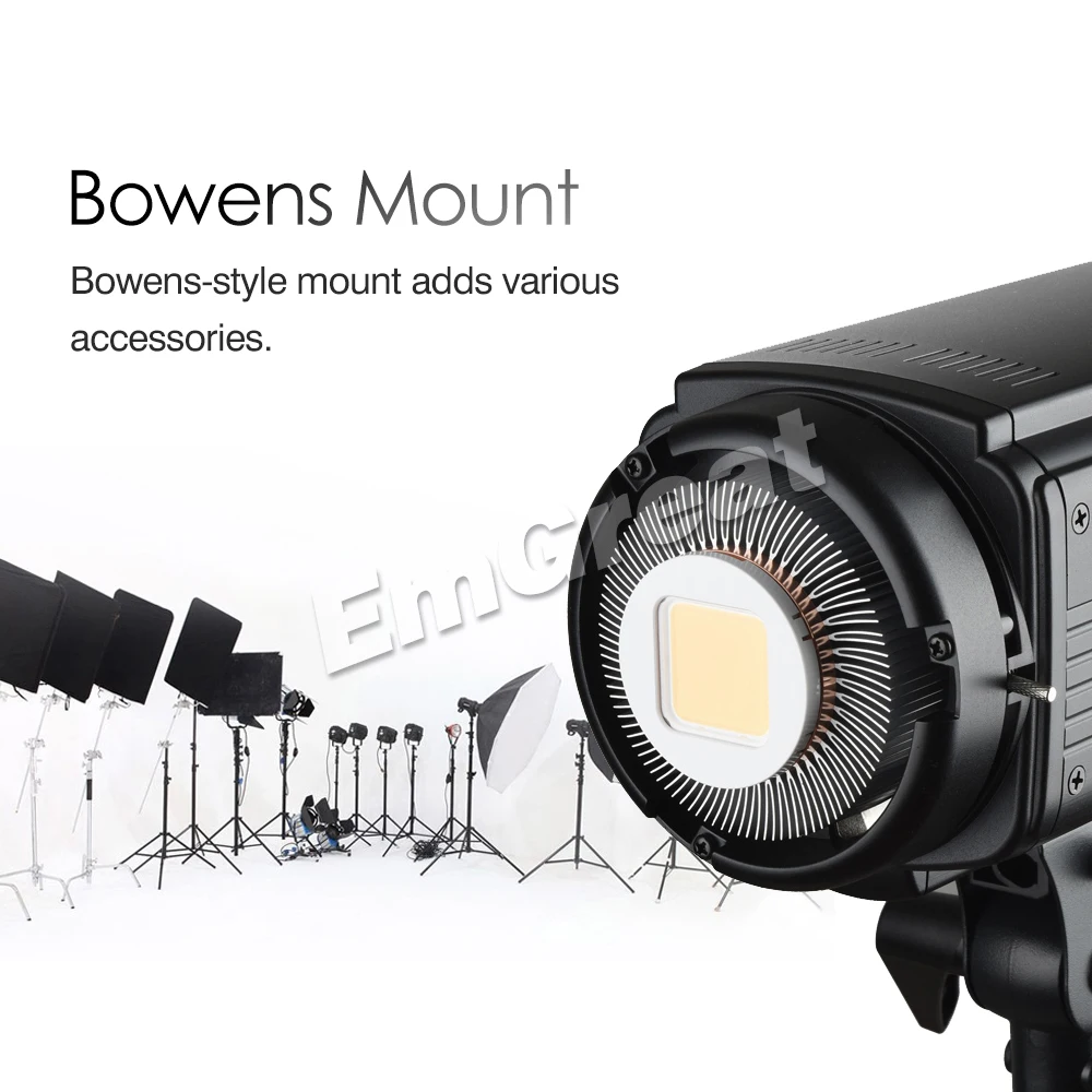 Светодиодный студийный светильник Godox с дистанционным управлением 150 Вт 5600K CRI 93 +