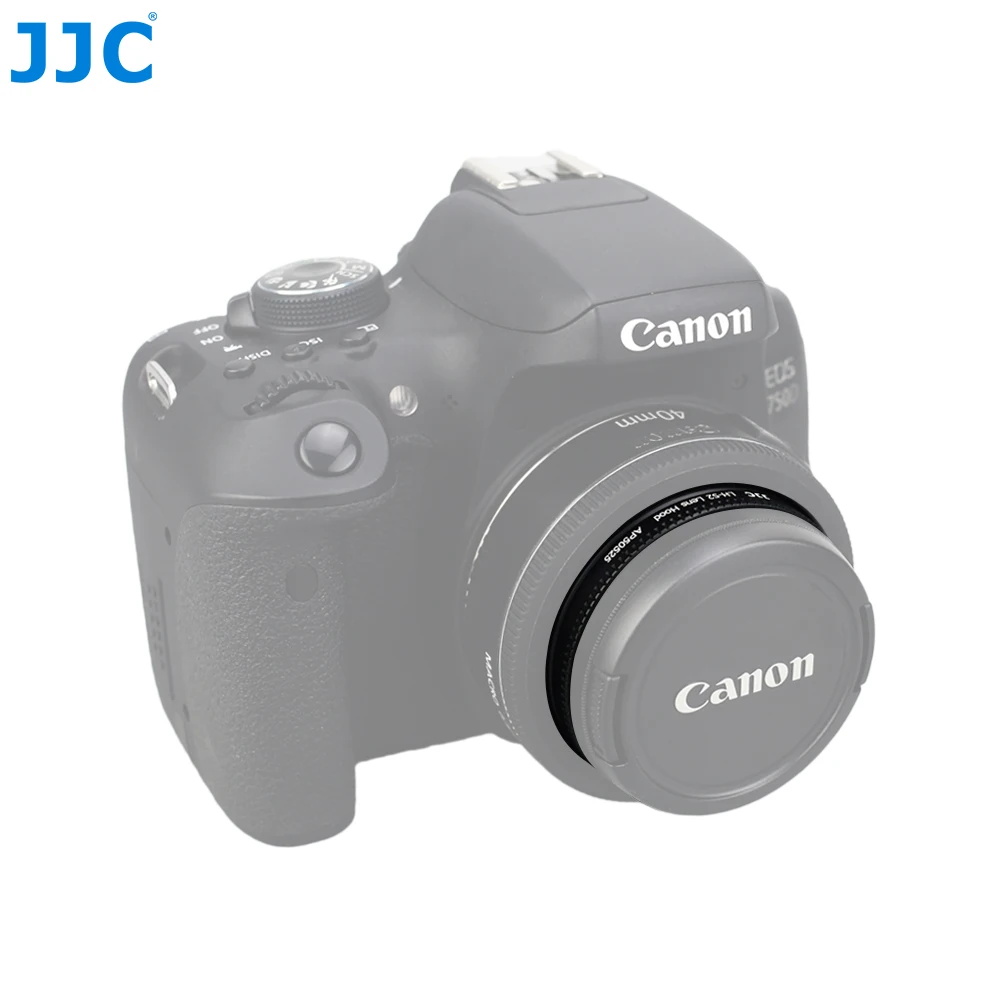 

JJC LH-52 Lens Hood For Canon EF 40mm f/2.8 STM ,EF-S 24mm f/2.8 STM, EF-M 18-55mm f/3.5-5.6 IS STM Lens Replaces CANON ES-52