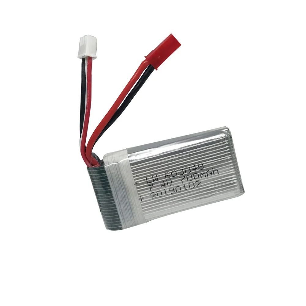 Аккумулятор Lipo для MJXRC X600 F46 X601H JXD391V 7 4 В 700 мАч 2S литий полимерный аккумулятор с