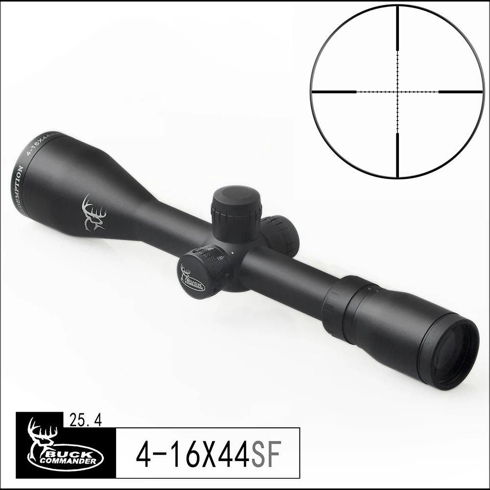 Охотничий оптический коммандер серии rifie scope 4 16X44SF air rifle economy side Focus sight|Оптические