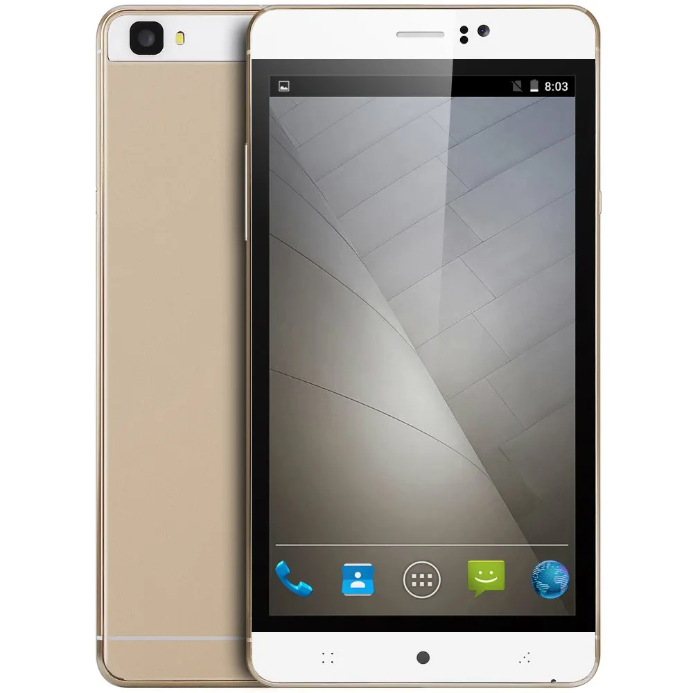 Original JIAKE M8 Android 5.1 6.0 inch 3G Smartphone MTK6580M Quad Core 512MB RAM 4GB ROM 5MP 4800mAh GPS Mobile Cell Phone | Мобильные