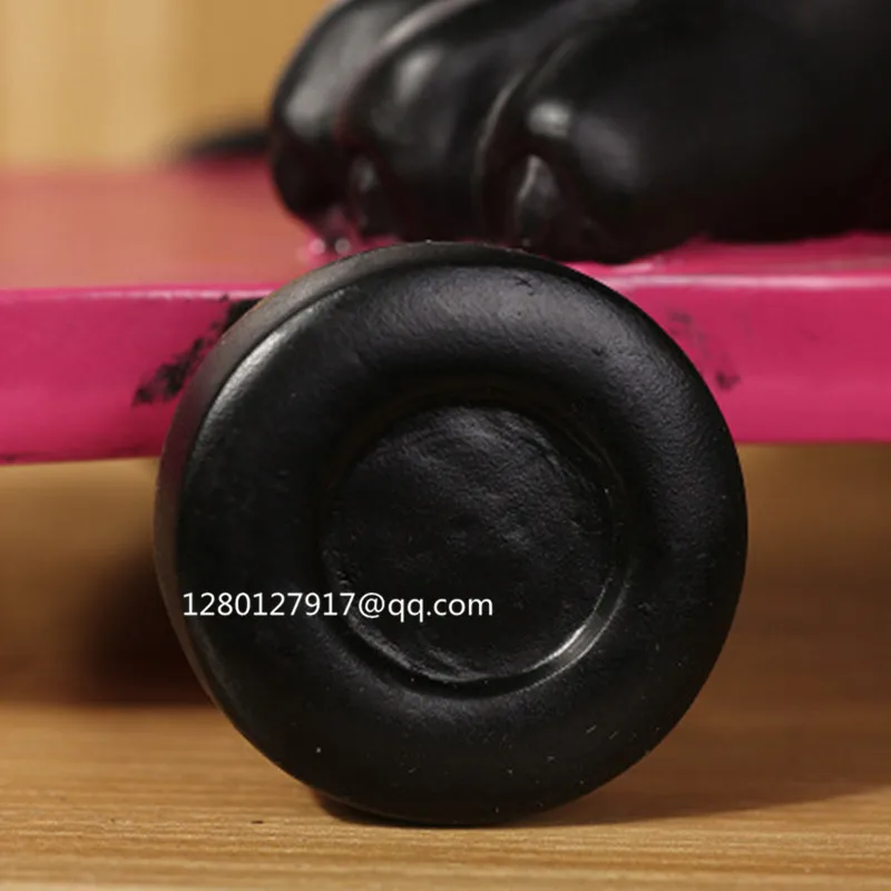 Милая статуя щенка имитация животного музыка мопс бюст украшения для дома