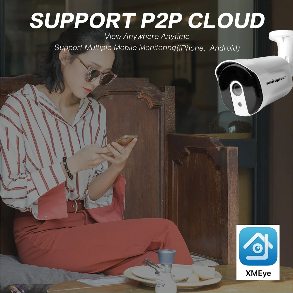4 K 8MP IP Камера H.265 ONVIF Открытый Водонепроницаемый IP66 P2P облако безопасности Камеры