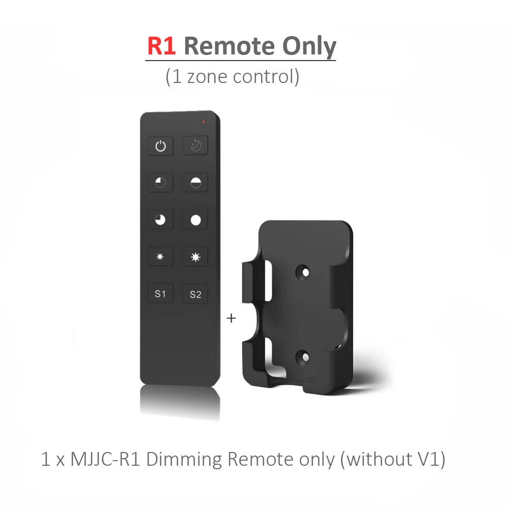 R1 Remote Only Светодиодный диммер 12 В 24 В ШИМ 2,4G светодиодный сенсорный RF беспроводной пульт дистанционного управления 5 в 36 В умный Wifi диммер контроллер для одноцветной светодиодной ленты - Цвет: R1 Remote Only