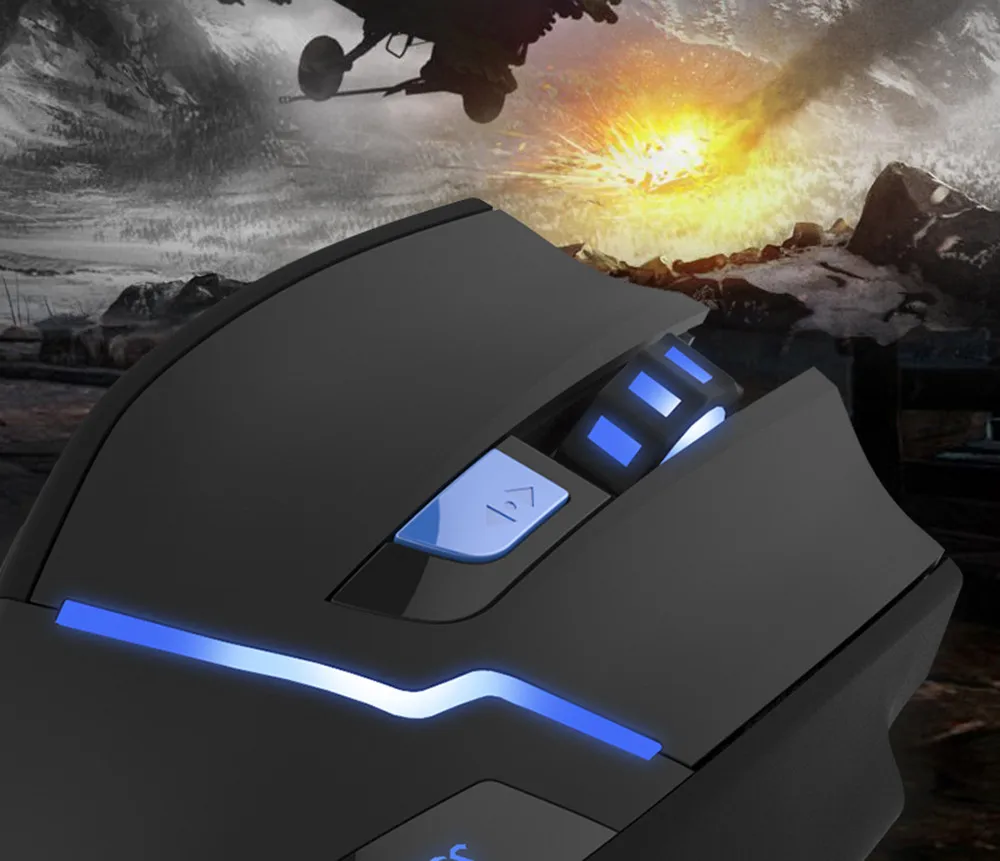 ZELOTES F16, беспроводная мышь, игровые мыши, 2,4 ГГц, оптические, 2400 dpi, офисные игровые мыши с usb-приемником для компьютера, ПК, ноутбука