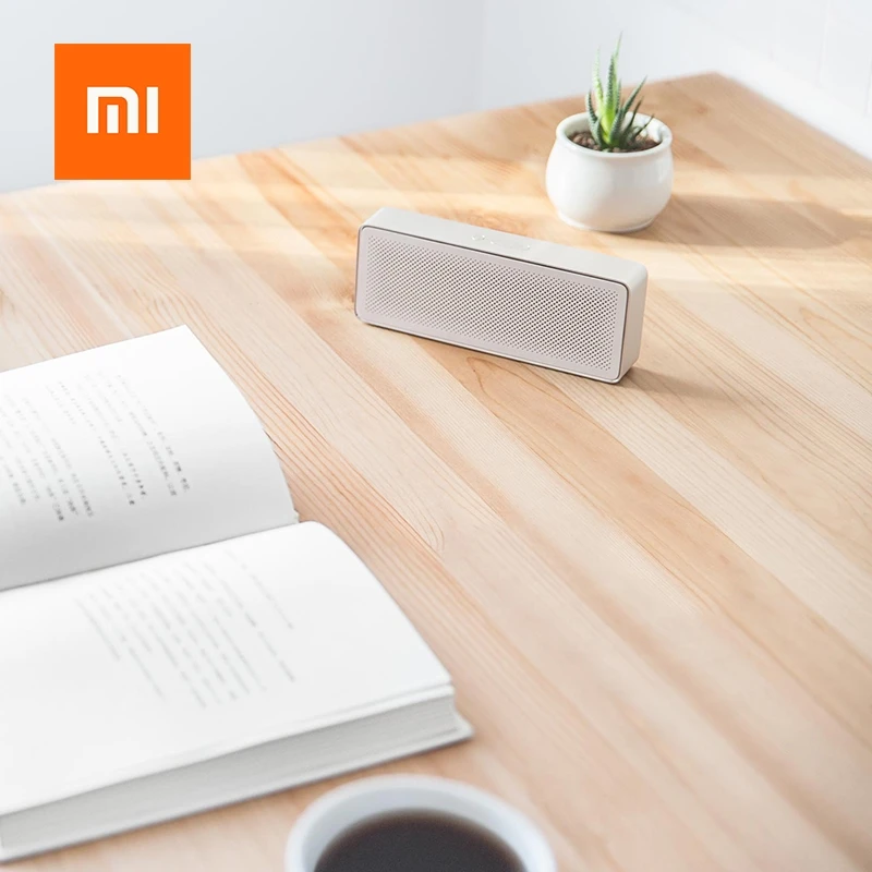 Xiaomi квадратная коробка Динамик 2 Портативный Беспроводной Bluetooth Мини Громкая