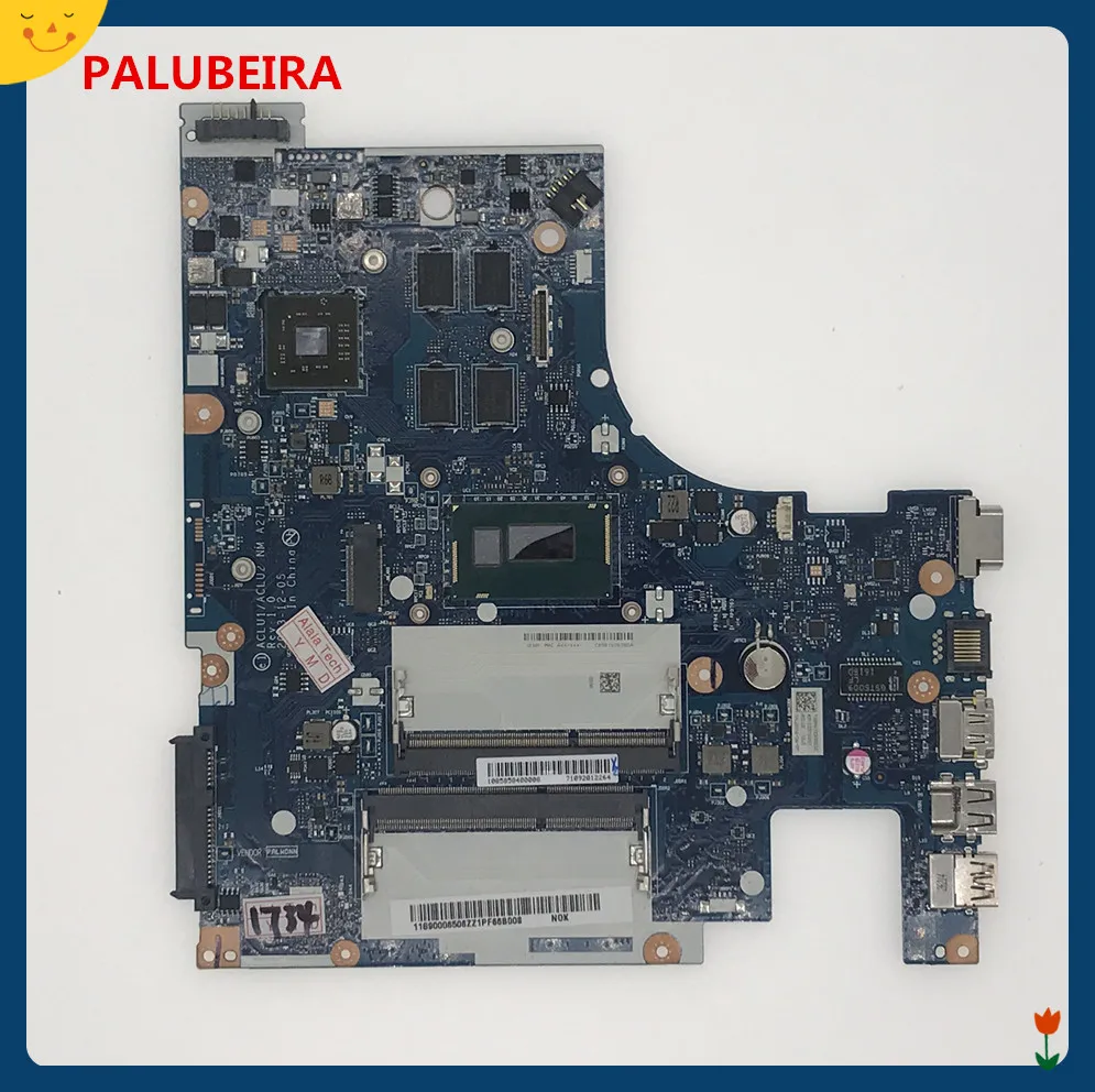 PALUBEIRA G50-70 для lenovo G50-70 Z50-70 материнская плата ACLU1/ACLU2 NM-A271 Rev1.0 с тестом видеокарты