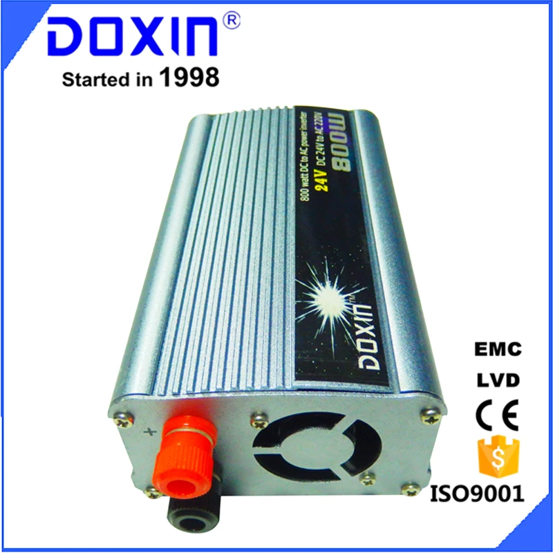 Doxin Modified Sine Wave Car Portable Power Inverter Charger DC to AC 800W 1600W(Peak) 24v 220v | Inverters