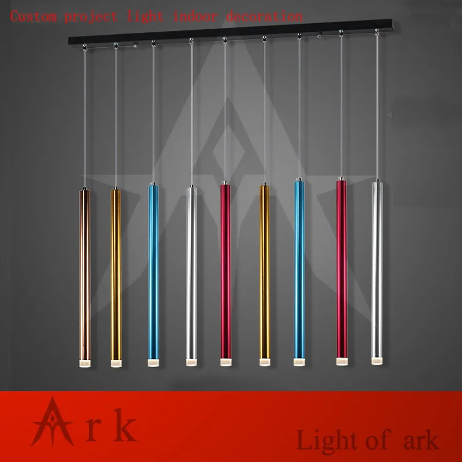 Диаметр 3 см Алюминиевая СВЕТОДИОДНАЯ Подвесная лампа теплого цвета Вт