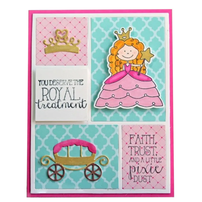 Eastshape карета штампы металла резки Скрапбукинг тыква принцесса высечки для