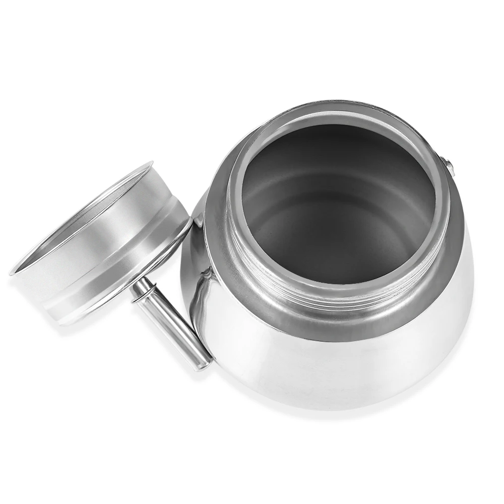Нержавеющая сталь Moka Кофеварка латте Эспрессо кофеварка для мокко горшок плита фильтр кофе 100 мл 200 мл 300 мл 400 мл кофемашина