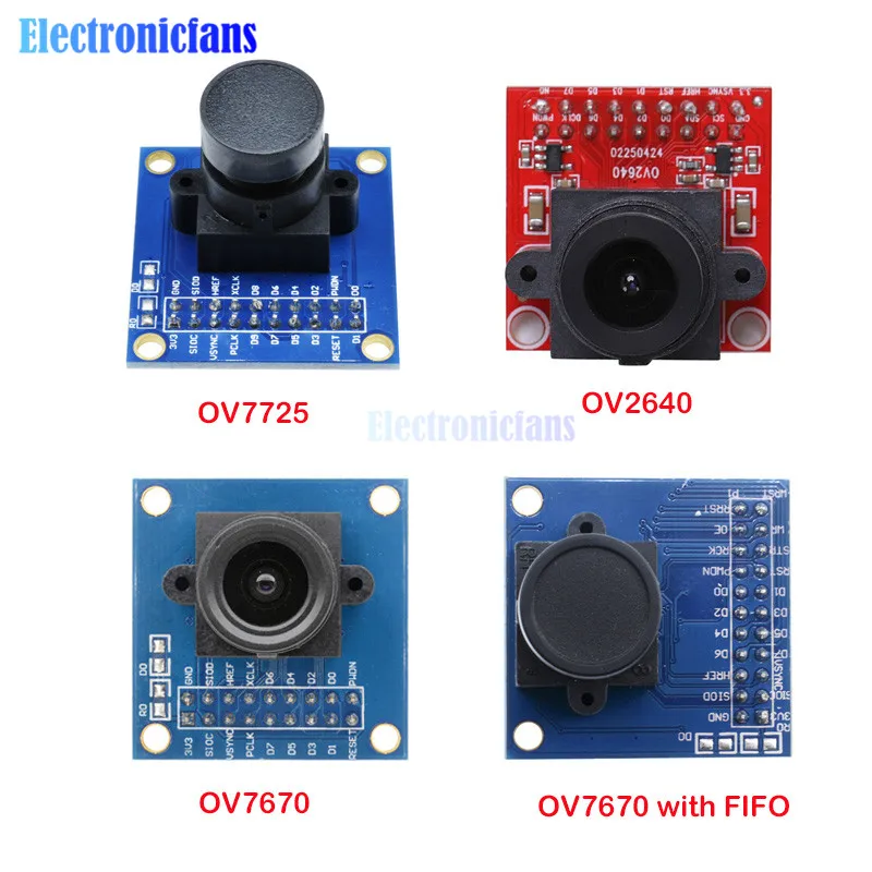 Модуль камеры diymore OV7670 OV7725 OV2640 с датчиком изображения модуля FIFO CAM STM32