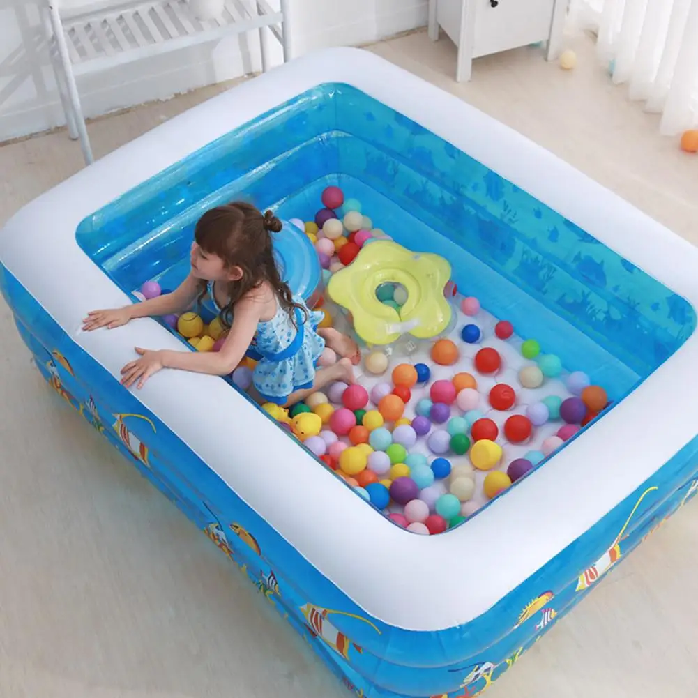 Надувной круг для купания ребенка бассейн Piscina портативный открытый детский