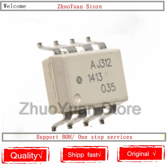 1 шт./лот чип для микросхем AJ312 A J312 SOP 8 SMD8 HCPLJ312|Голосовые модули