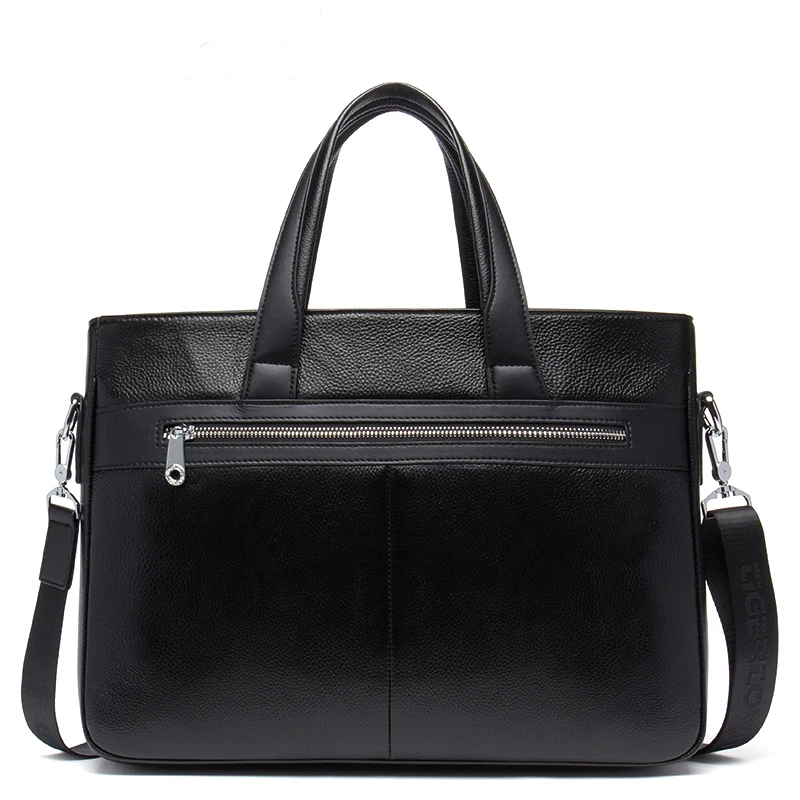 TigerTown New 100% Genuine Leather Men's Handbag Business Cross Shoulder Bags Real Messenger Computer Laptop bag | Багаж и сумки