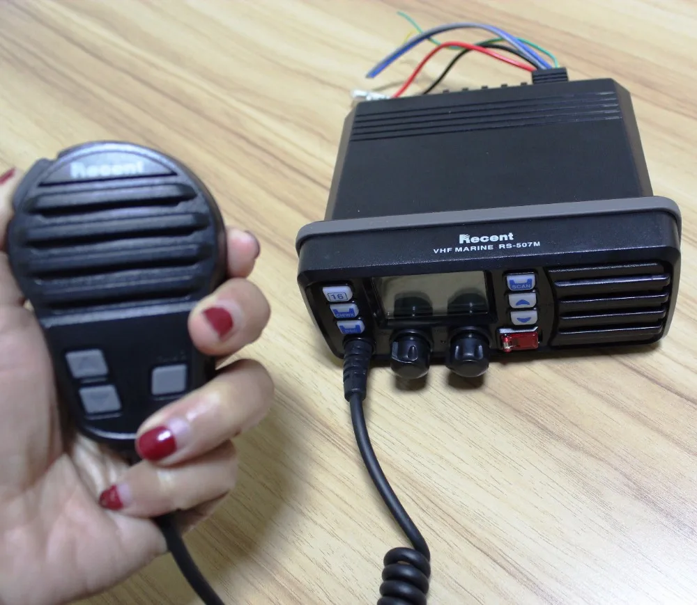 25 Вт Водонепроницаемый морской Walkie Talkie mini CB радио RS-507M двойной/Tri-watch VHF трансивер встроенный DSC gps приемник 88 каналов