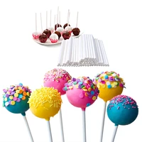 1set100pcs 10cm 100x lollipop lolly stick party candy pop chocolate cake making mould xmas cupcakes making mould