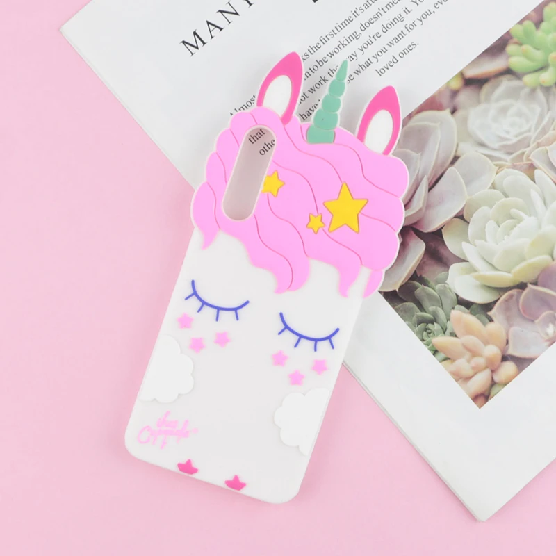 Чехол с милым кроликом лошадью для samsung Galaxy A50 A505FD SM-A505FD, мягкий чехол для телефона с котом - Цвет: EYE Rabbit White
