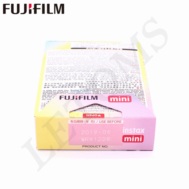 Оригинальная Fujifilm 10 листов Instax Mini новая фотобумага Macaron для 8 7s 25 50s 90 9