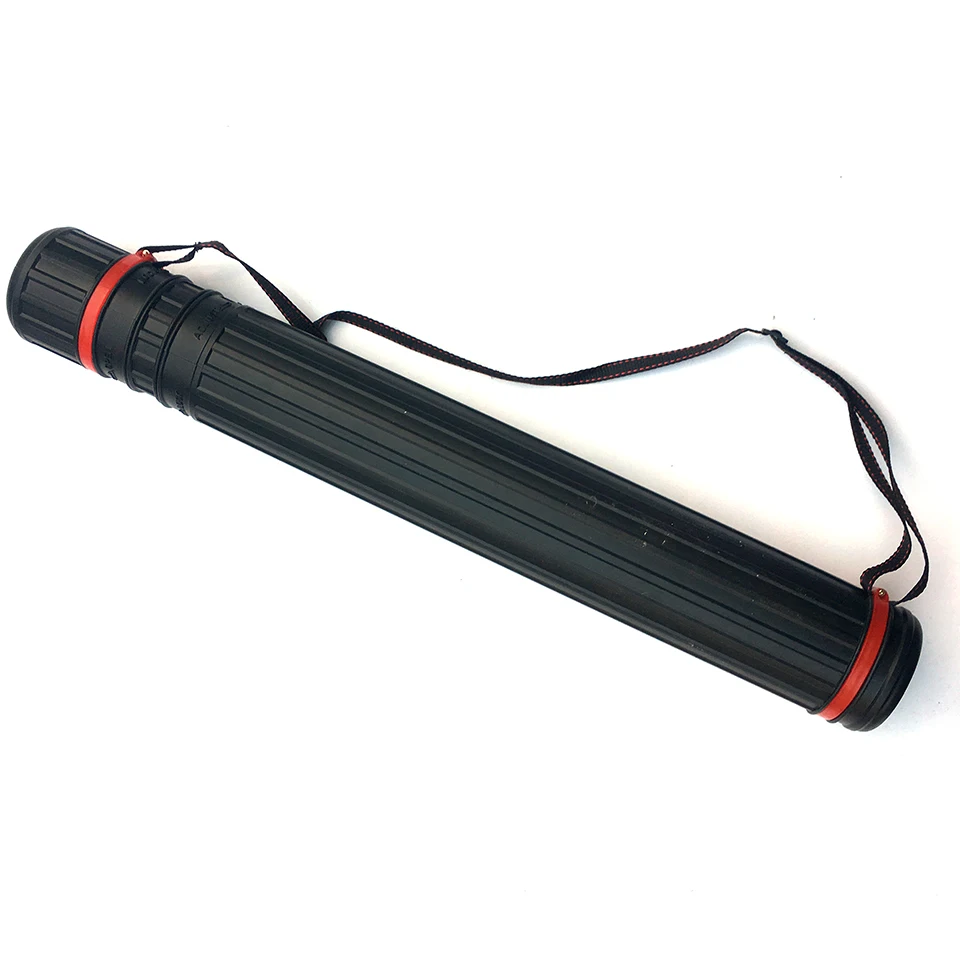 Archery Arrow Case Carrier Tube with 2 EVA Foam Arrow Protec