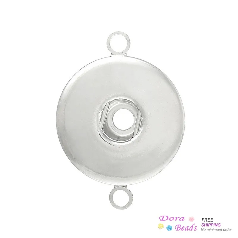 8 СЕЗОНОВ Медные Соединители Результаты Круглый Серебряный Тон Подходит Nice