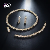 be 8 new fashion wedding jewelry sets aaa cz stone bridal earrings necklace african jewelry set parure bijoux femme s141