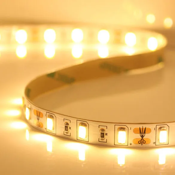 Бесплатная доставка SMD5730 Светодиодная лента 60 светодиодов/м DC12V