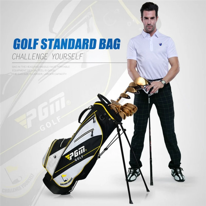 

Pgm Nylon Golf Standard Ball Bag Mens Women Golf Bags 14 Plunger Putter Cover Bag Waterproof Pack Trolley Bag D0068