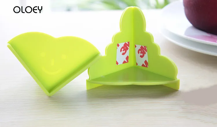 Высокая эластичность экологичный силикон анти-столкновения угол защиты ребенка