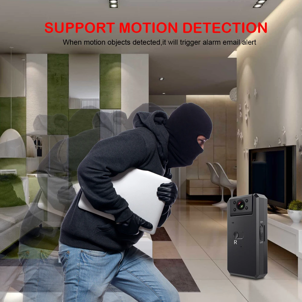 1080P Wi Fi мини камера инфракрасная ночная версия электронная почта HD DVR с углом