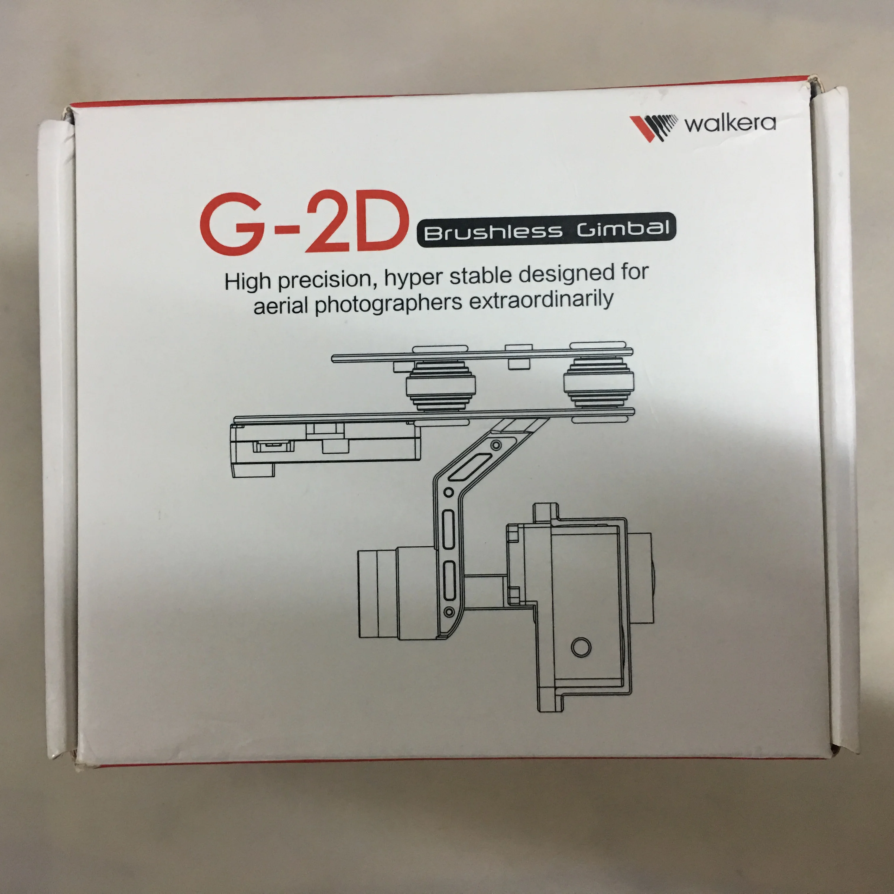 Оригинальный безщеточный карданный подвес Walkera G 2D из алюминиевого сплава для