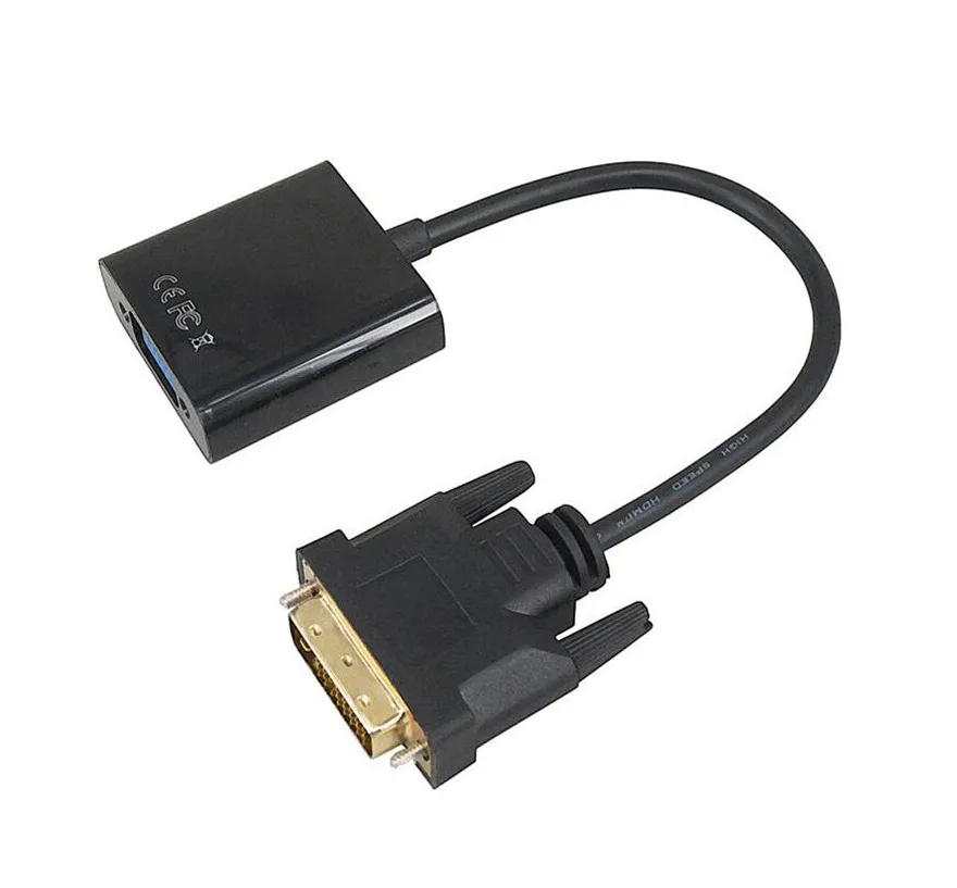 Кабель-адаптер 24 + 1 25 Pin DVI-D-VGA |