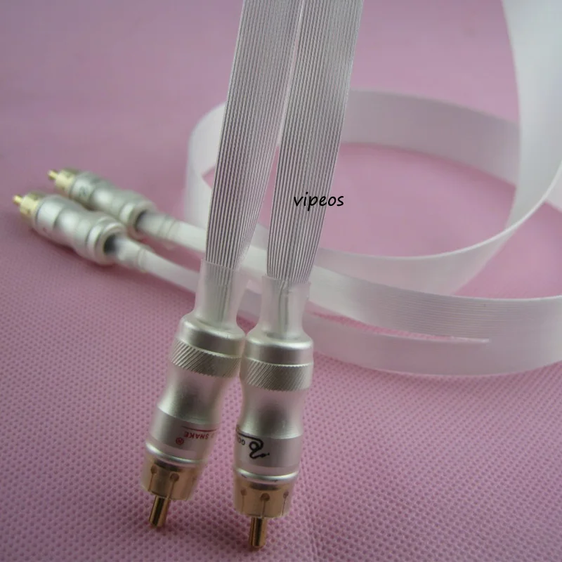 Nordost посеребренный кабель Blue Wgite Heven + king snake позолоченный RCA соединительный