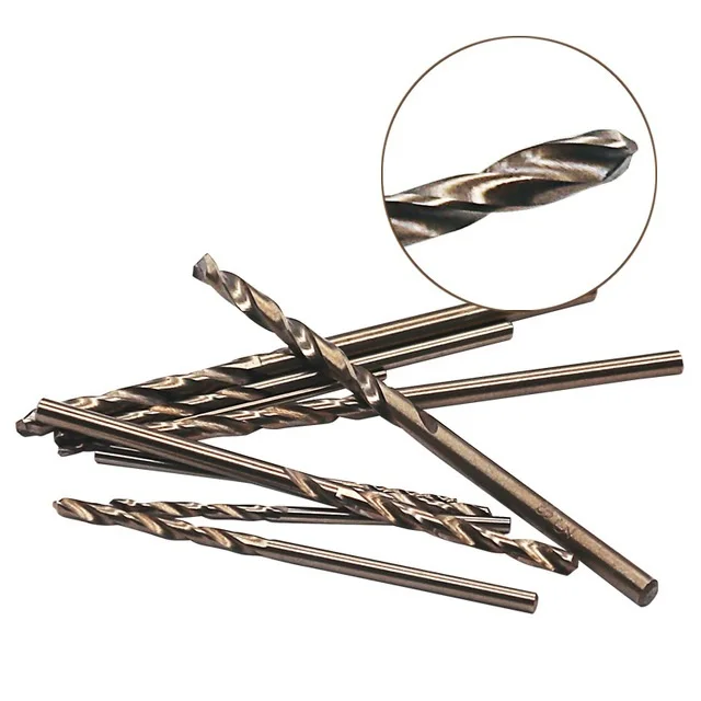 

10pcs/Set Twist Drill Bit Set Drill Bit 1mm 1mm -8.5mm used for Steel Stainless Steel