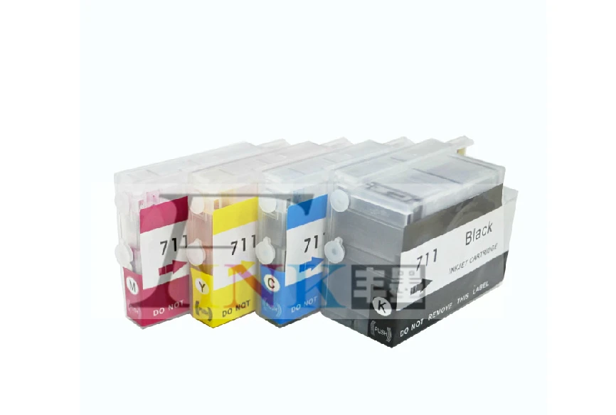 Заправляемая СНПЧ чернильный картридж для hp 711 HP Designjet T120 24-в-1 ePrinter 610 мм T520 с чипом