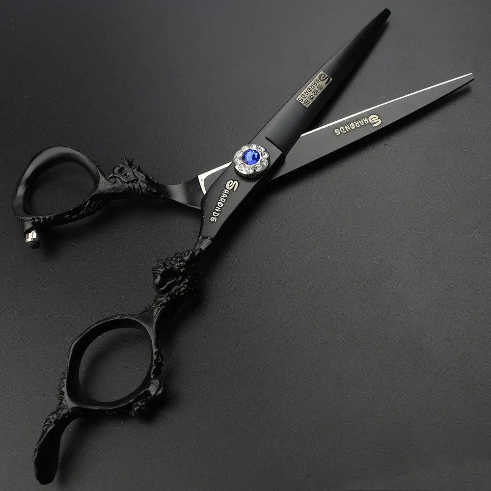

Professional hair scissors 5.5 inches Cutting thinning scissors set high quality 440C